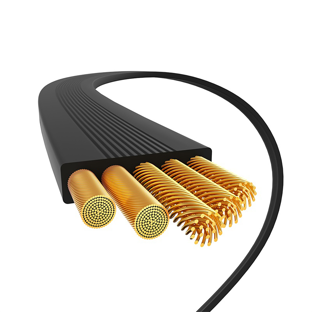 Kabel przewód zwijany Free2Pull USB-C - iPhone Lightning 20W 1m - czarny (6)