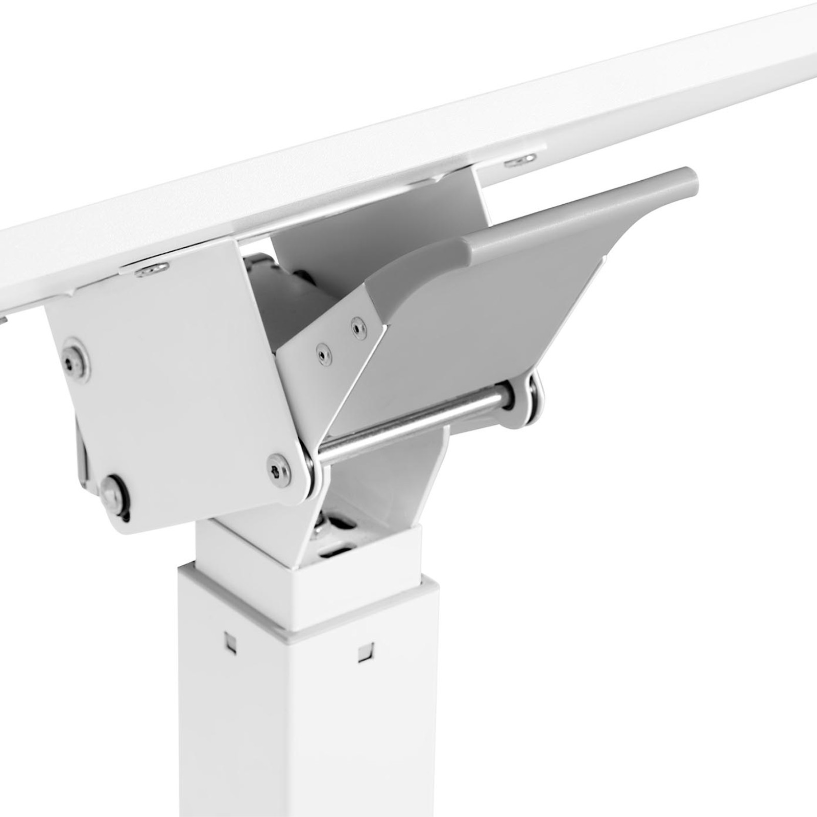 Stolik stojak pod laptopa odchylany regulowany na kółkach 60 x 52 cm 760 - 1130 mm (5)