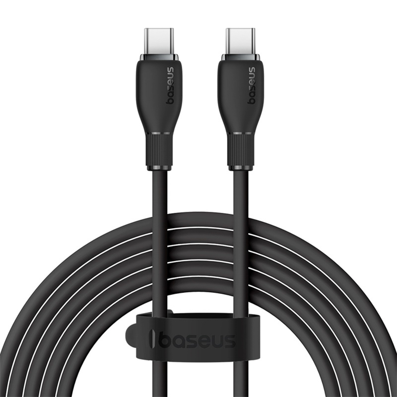 Kabel przewód USB-C Pudding Series 100W 1.2m - czarny