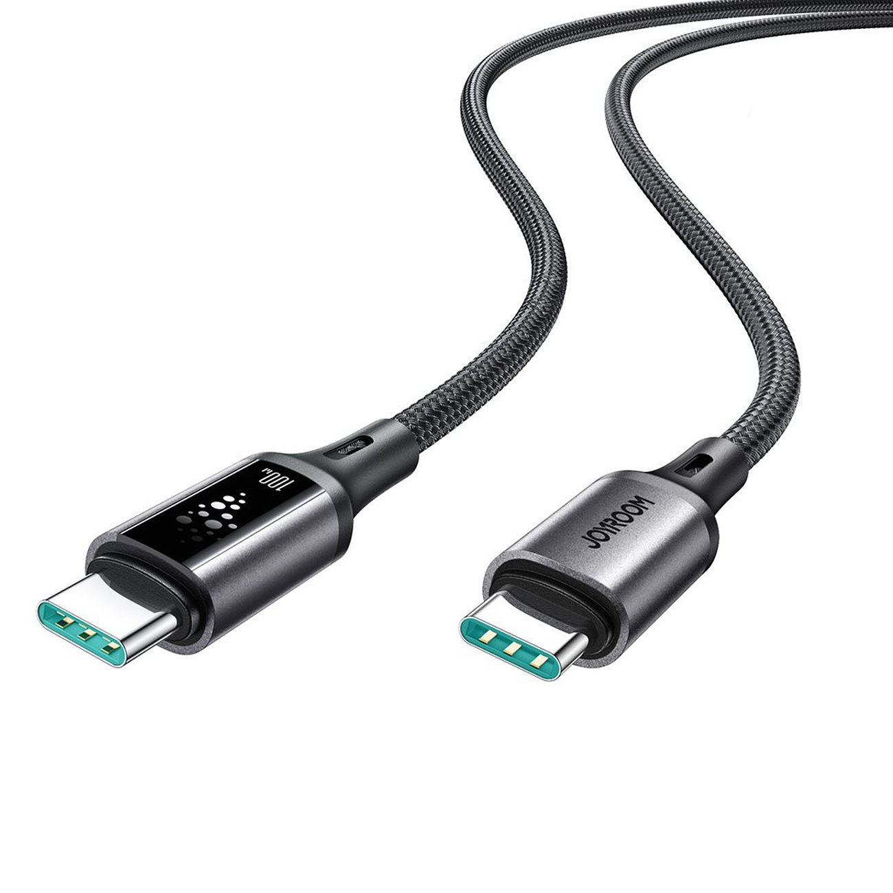 Kabel przewód USB-C S-A60 StarTalk 100W 1.2m - czarny (2)