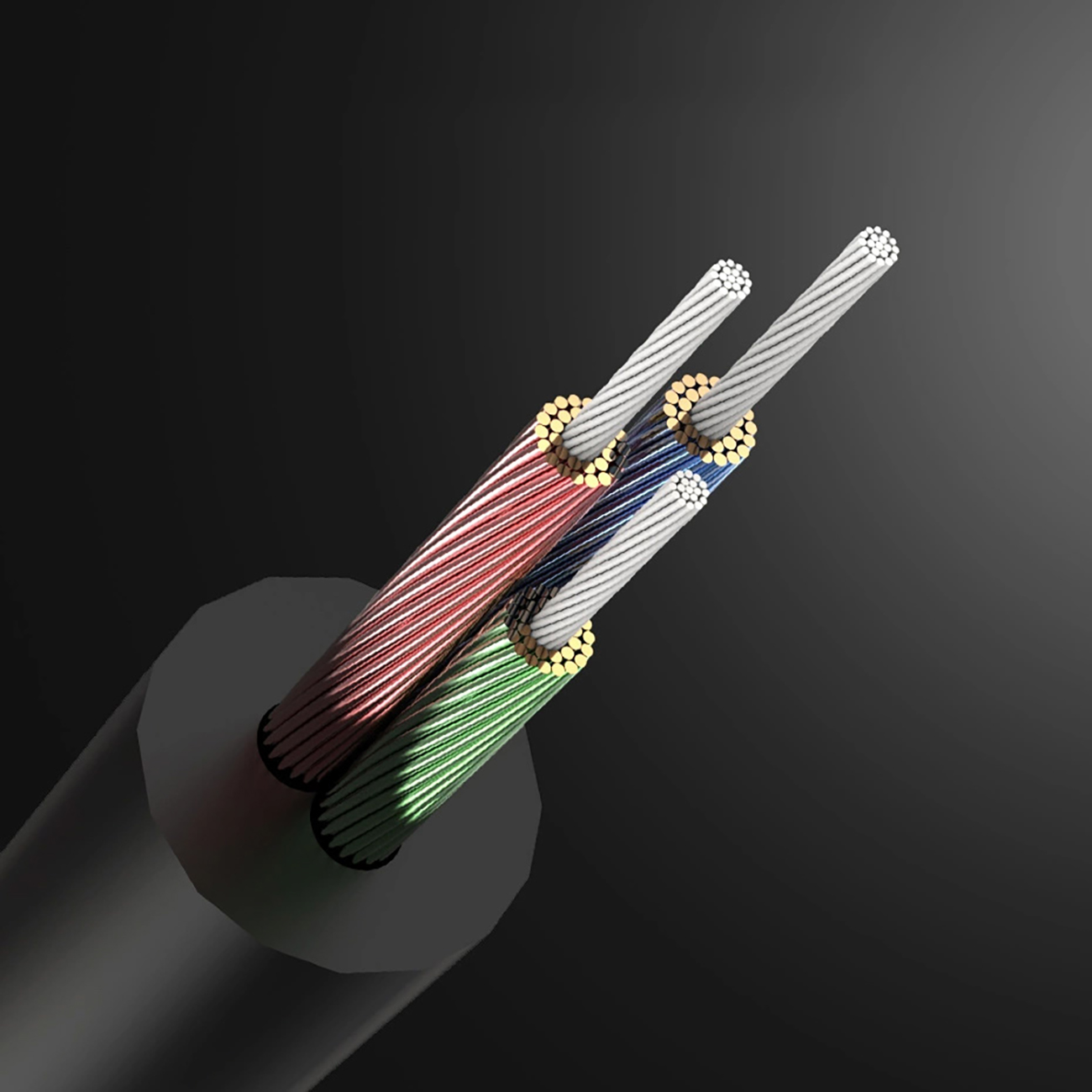 Kabel przewód audio AUX mini jack 3.5mm 3m - czarny (7)
