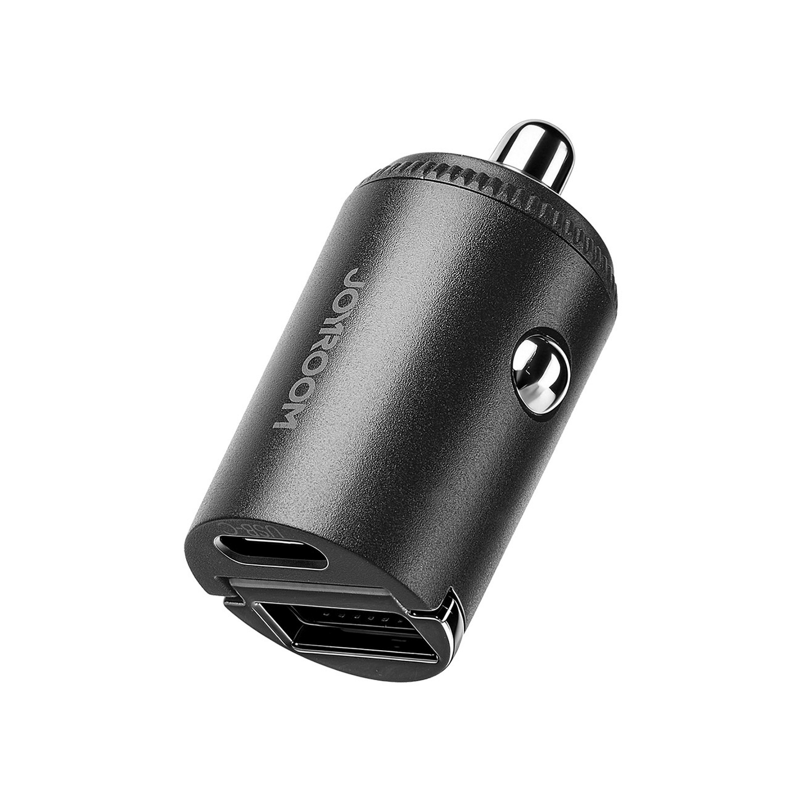 Ładowarka samochodowa USB-A USB-C 65W - czarna (4)