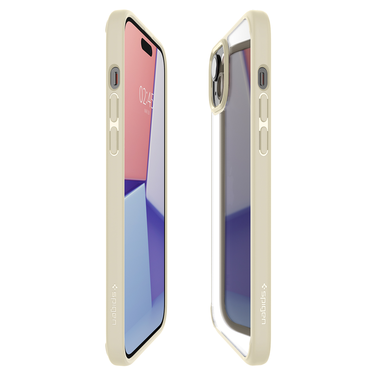 Etui Ultra Hybrid na iPhone 15 Plus beżowe (9)
