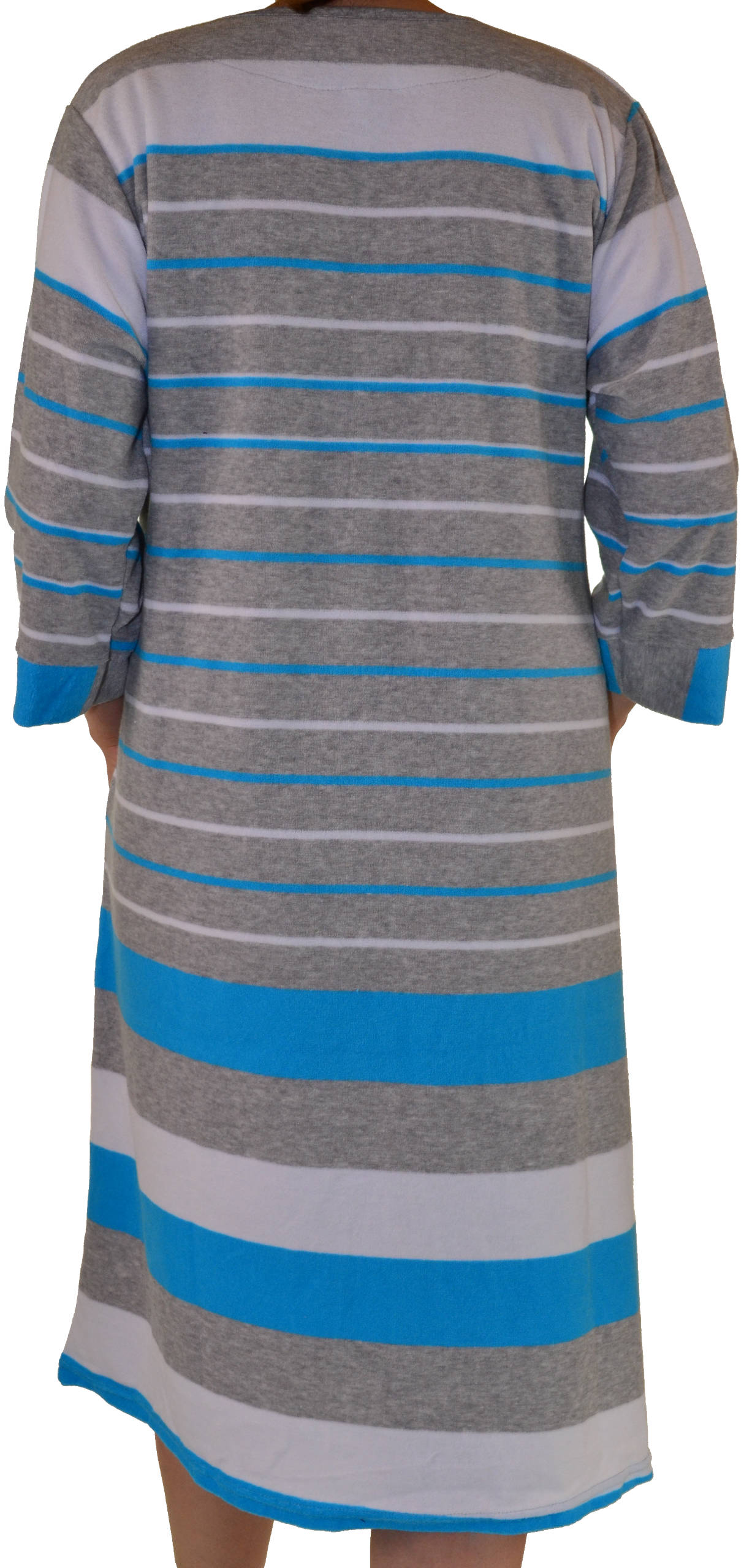 Bawełniana podomka frotka szlafrok frota Rozmiar: 4XL