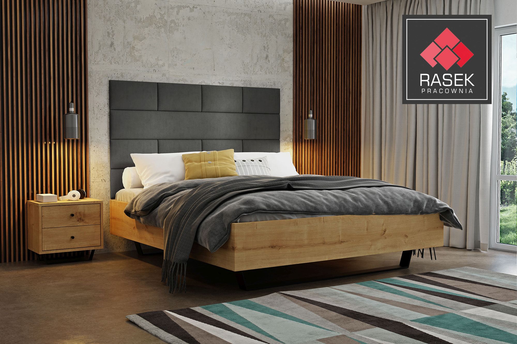 Panele tapicerowane na ścianie