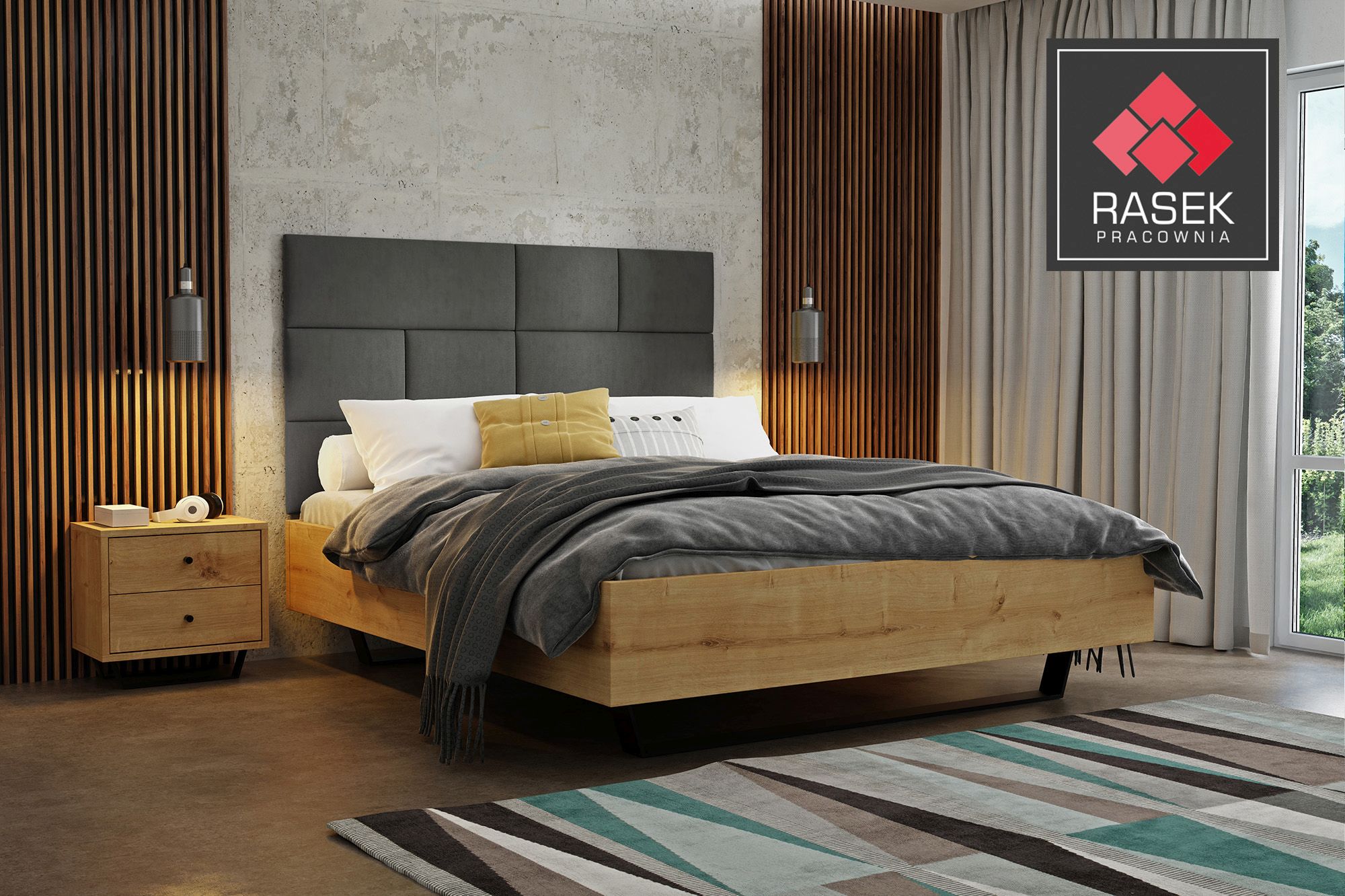 Panele tapicerowane na ścianie