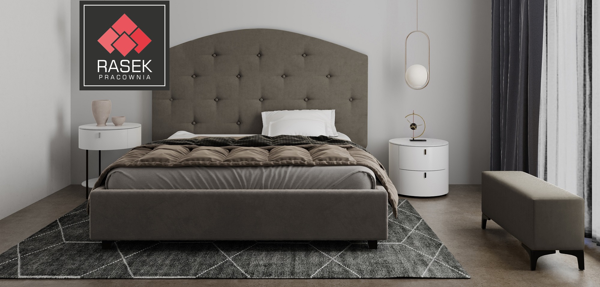 Panele tapicerowane na ścianie