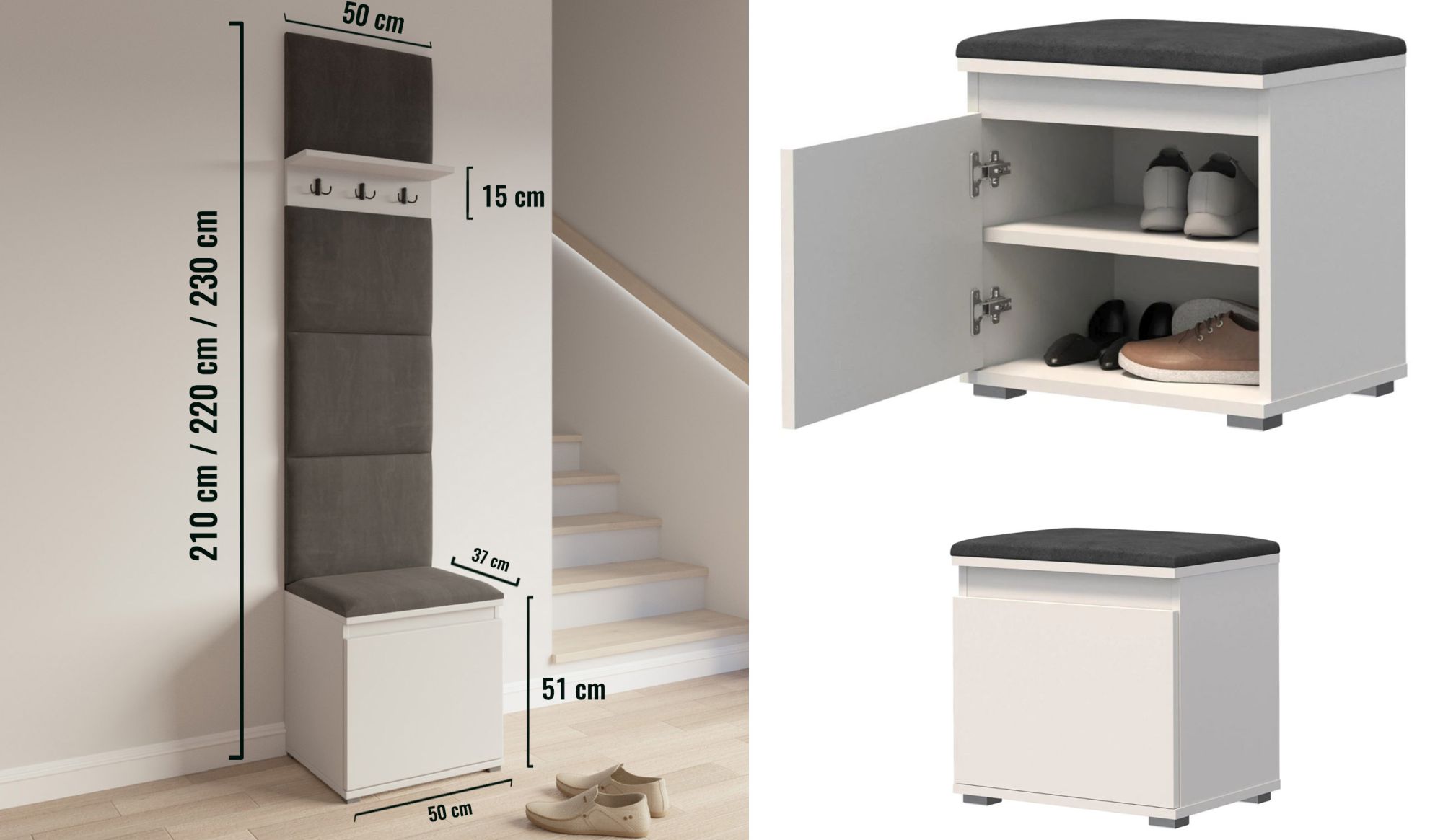 Panele tapicerowane na ścianie