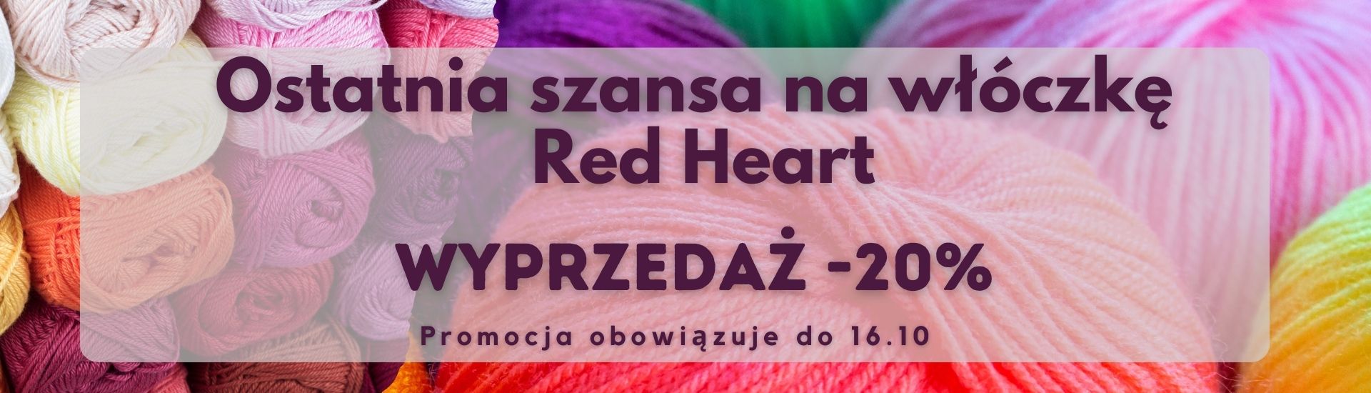 Promocja włóczka akrylowa Red Heart