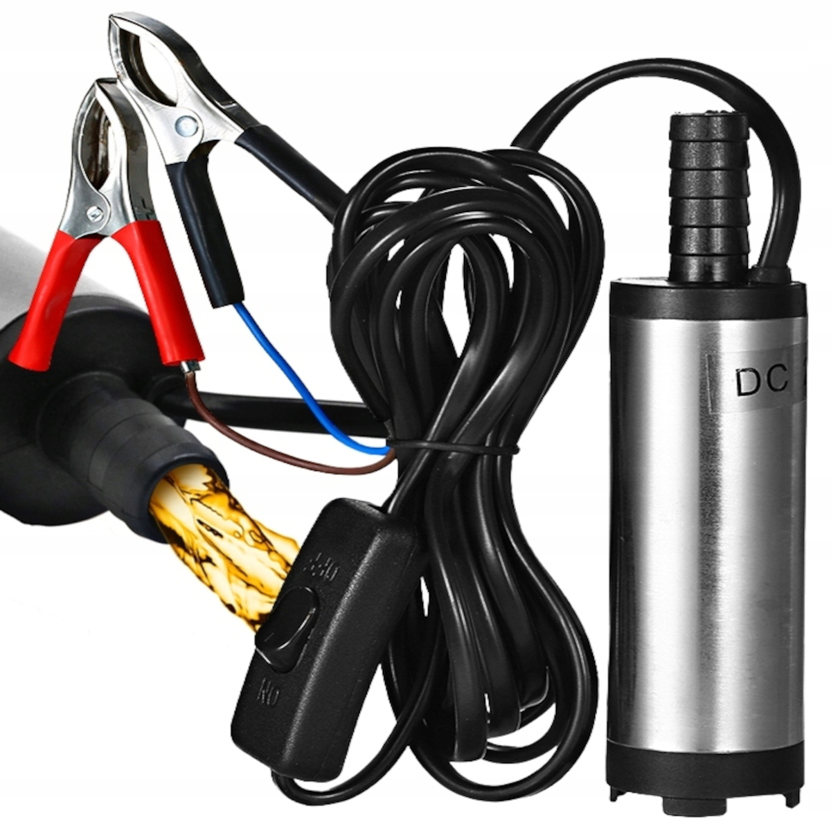 POMPKA POMPA DO PALIWA WODY ROPY 12V ELEKTRYCZNA