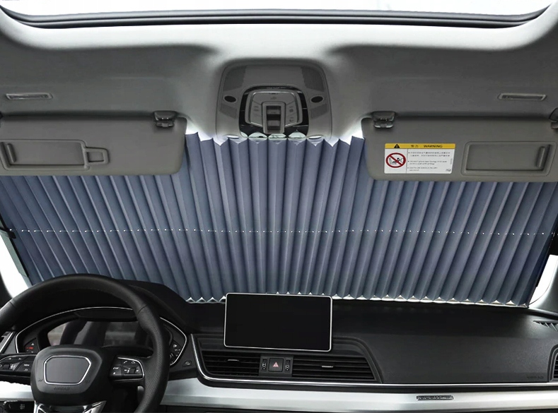 Roleta Żaluzja Przeciwsłoneczna Harmonijka 150x65