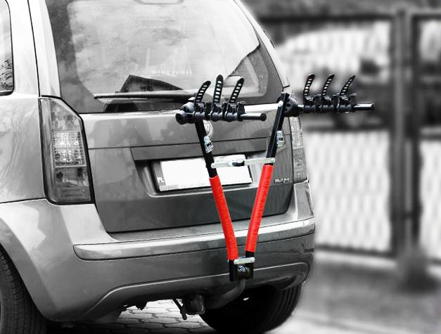 BAGAŻNIK UCHWYT ROWEROWY NA HAK 3 ROWERY + LISTWA