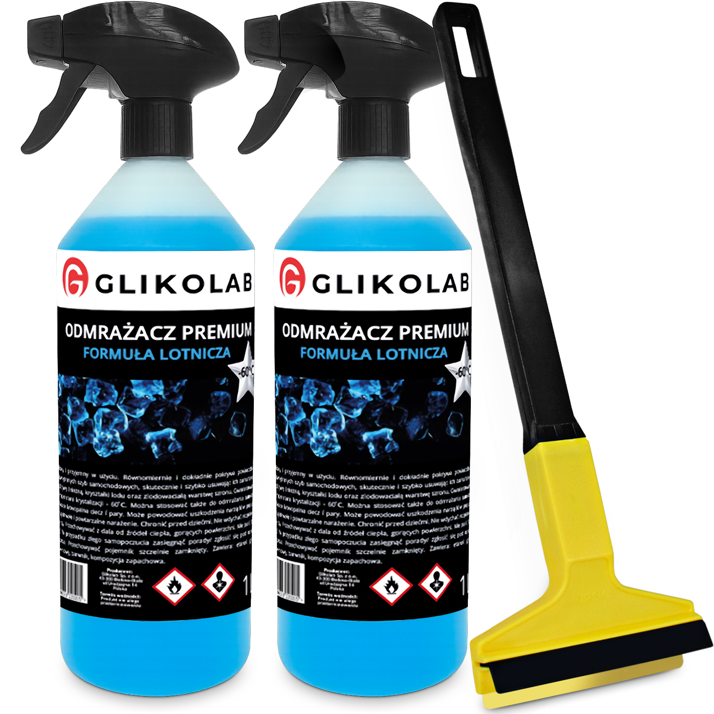 SKROBACZKA MURSKA 580L 2X ODMRAŻACZ DO SZYB -60°C GLIKOLAB FORMUŁA LOTNICZA