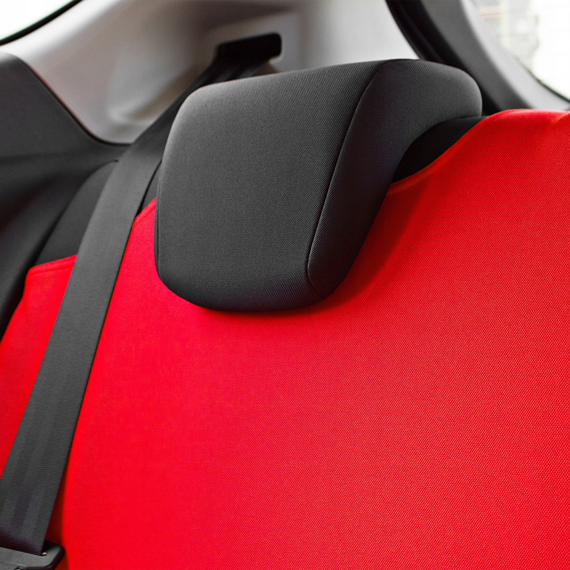 KOSZULKI POKROWCE SAMOCHODOWE TYŁ PRZÓD CZERWONE