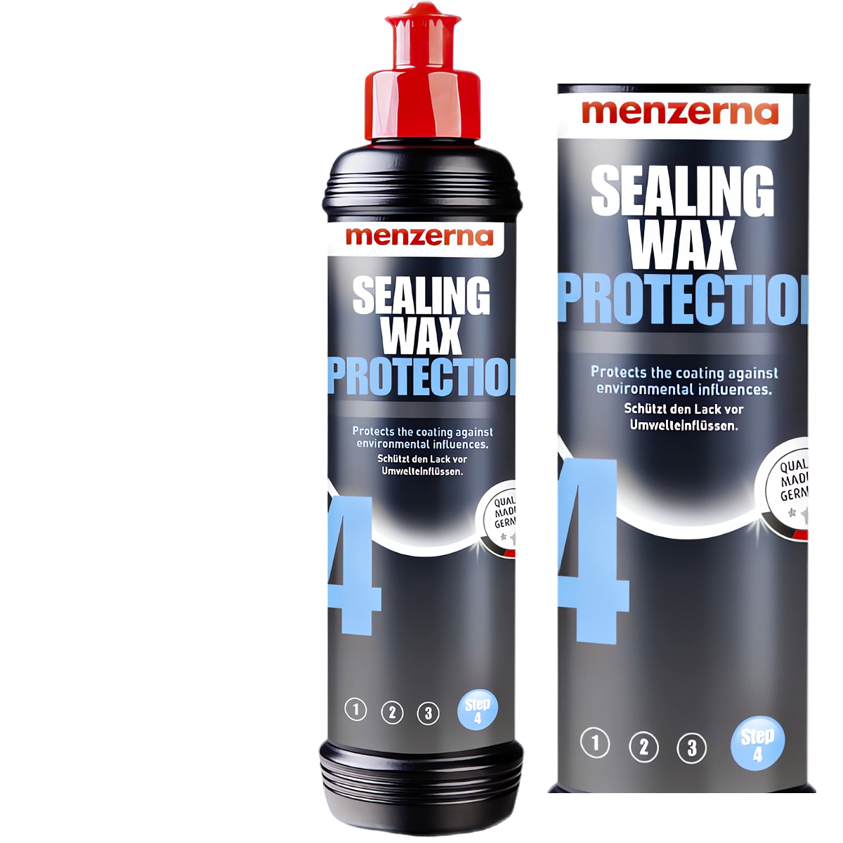 Pasta Polerska Menzerna 3szt + Wosk SW + Gąbki Pady Do Polerowania Pasty