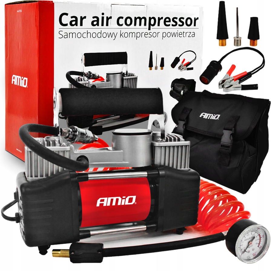 KOMPRESOR SAMOCHODOWY DWUTŁOKOWY