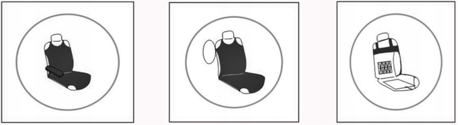 KOSZULKI SAMOCHODOWE - PRZÓD CZARNY