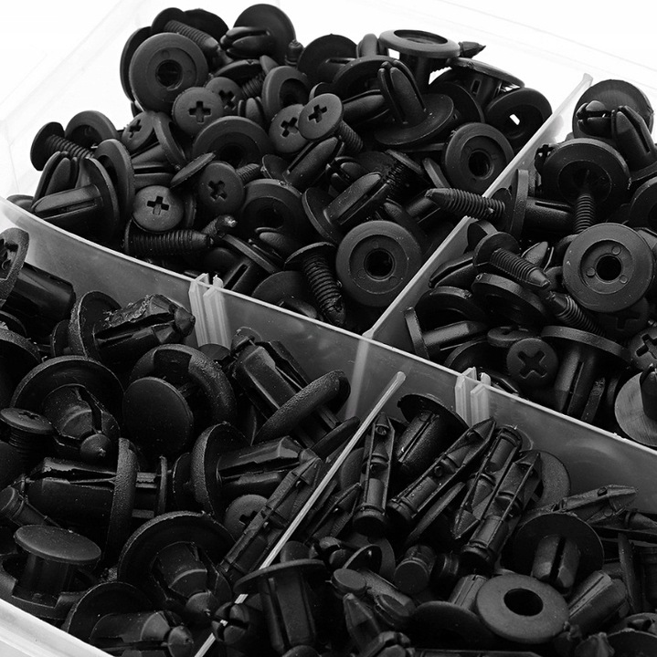 ZESTAW SPINKI KOŁKI SAMOCHODOWE 620 SZT + ŚCIĄGACZ