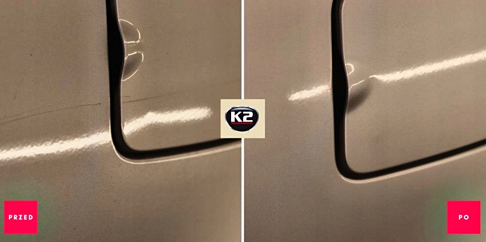 PASTA POLERSKA DO USUWANIA RYS POLEROWANIA LAKIERU K2 ULTRA CUT 100G