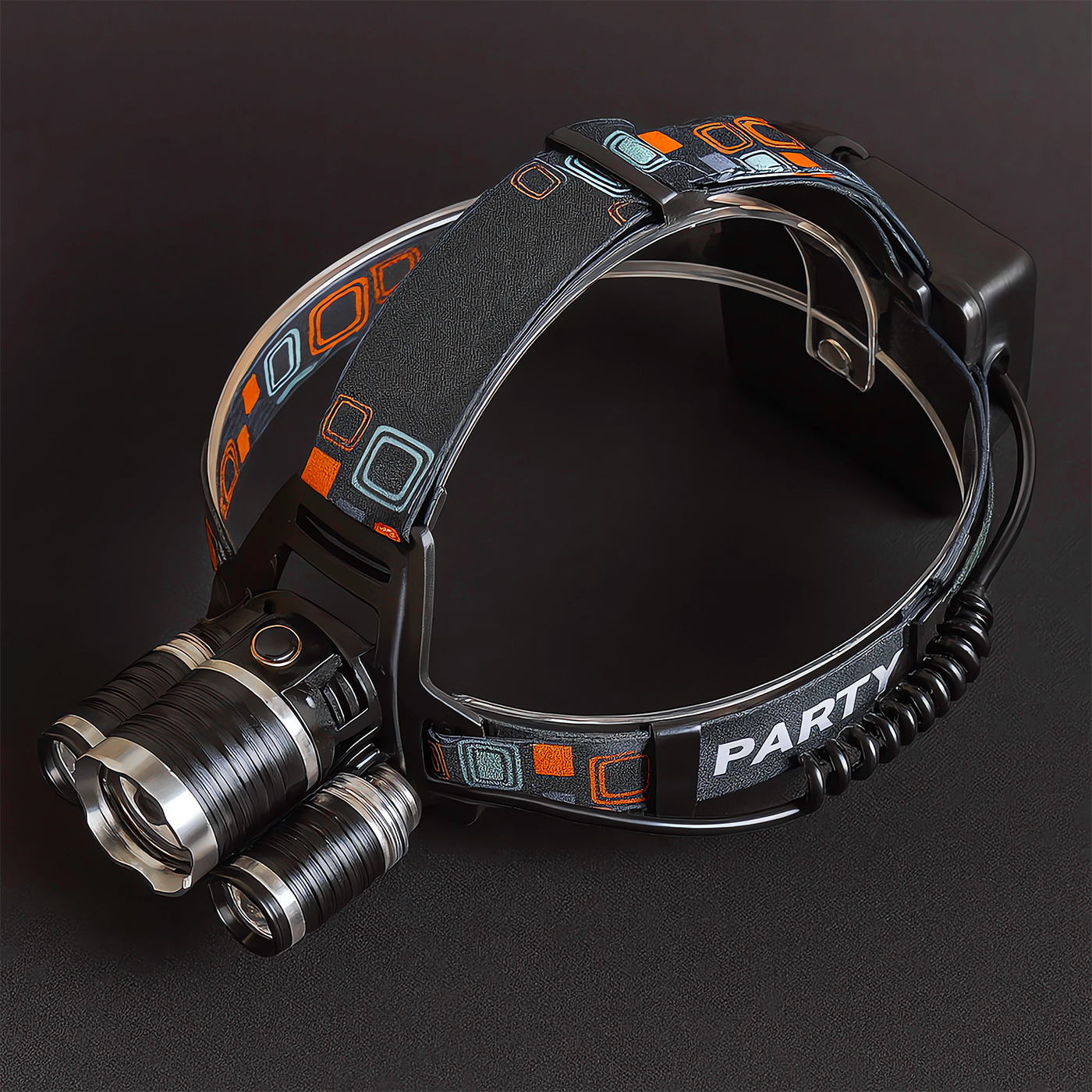 LATARKA CZOŁOWA 3 LED CREE XM-L T16