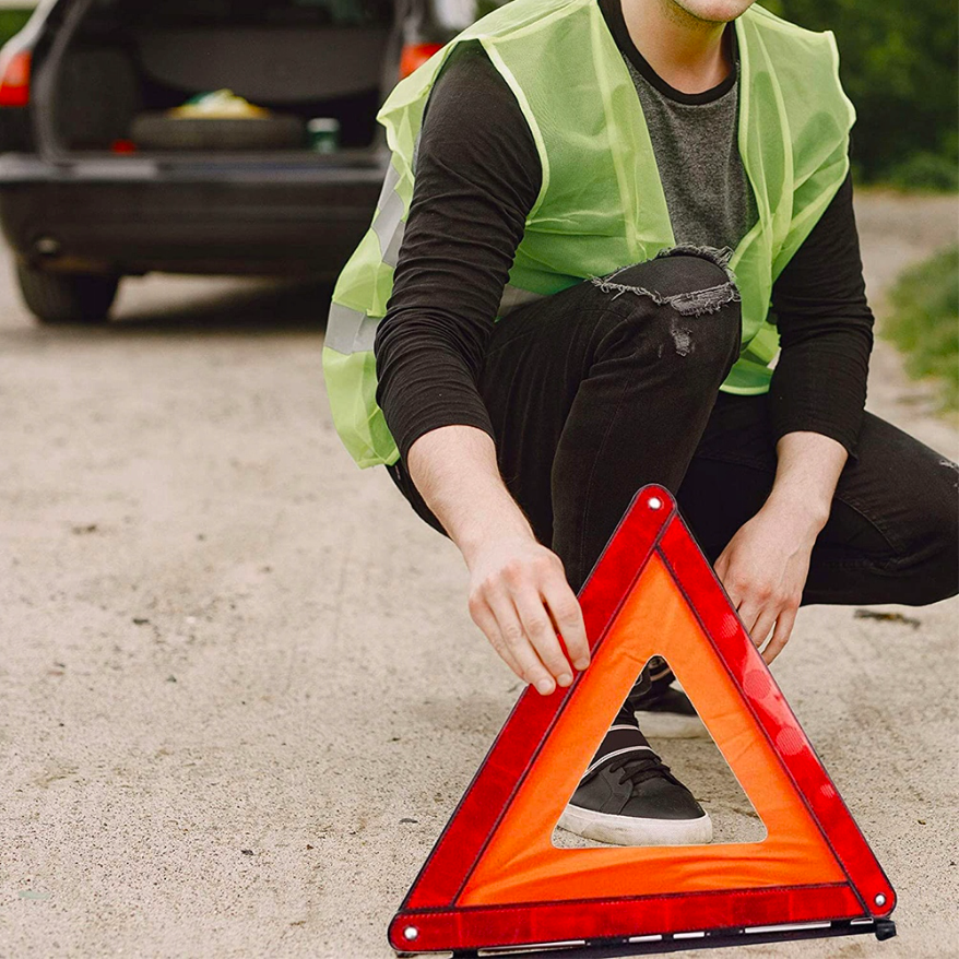 Gaśnica 2KG Apteczka DIN13164 Samochodowa Trójkąt Kamizelka Torba Rękawiczki