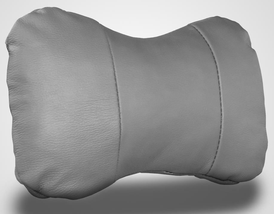 PODUSZKA NA ZAGŁÓWEK SZARA