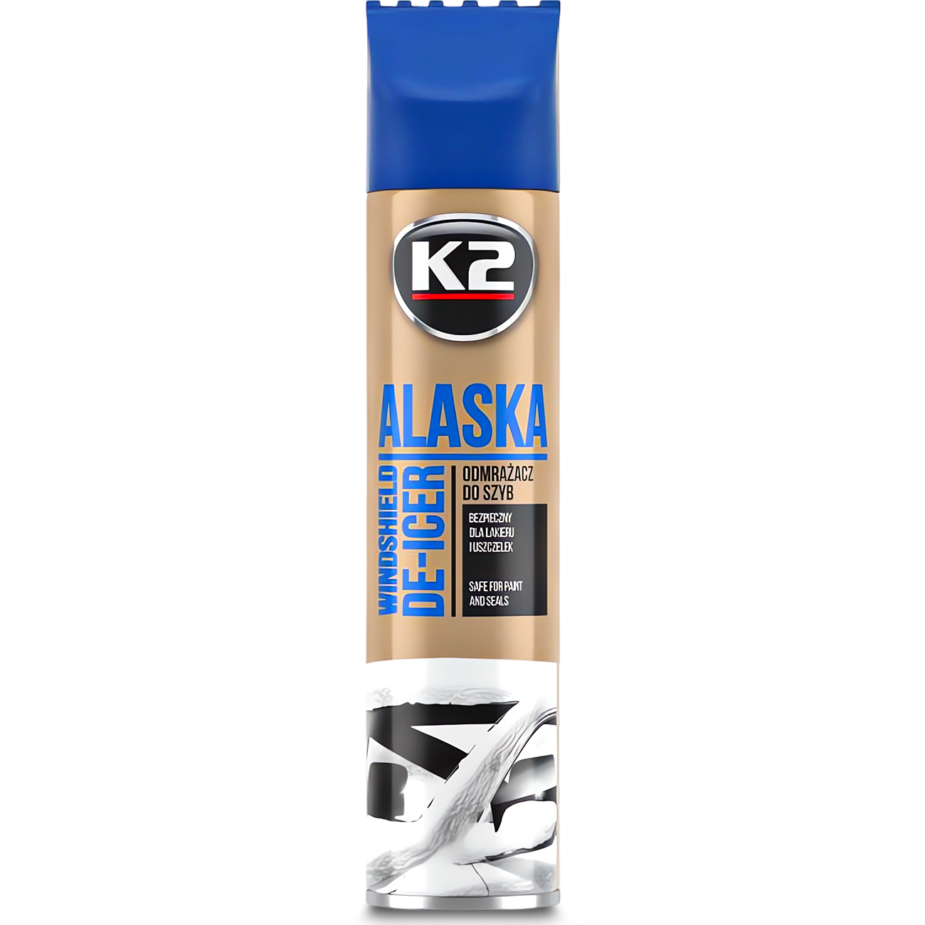 K2 Alaska Odmrażacz Do Szyb Samochodowych Lodu Skrobaczka W Płynie -70°C