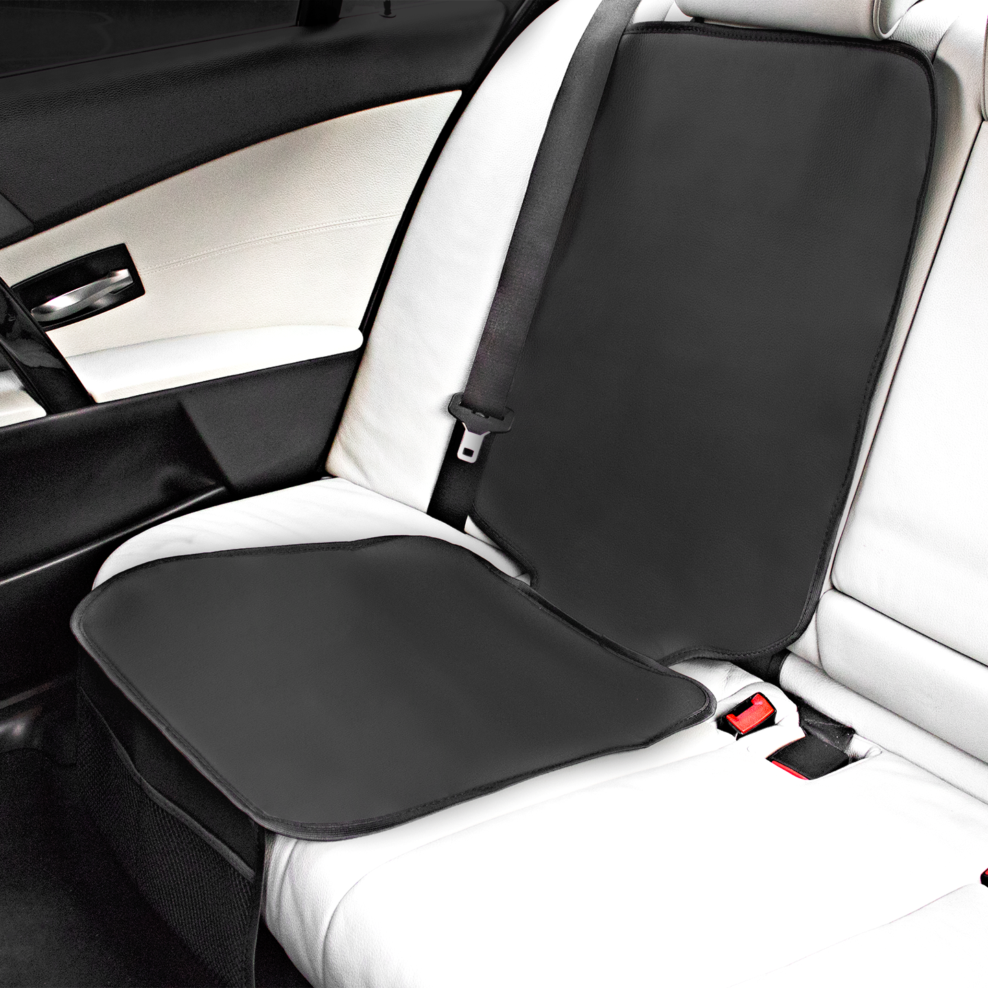 Mata Pod Fotelik Ochronna Osłona Na Tył Tyłu Kieszeń Fotela Siedzenia Skóra