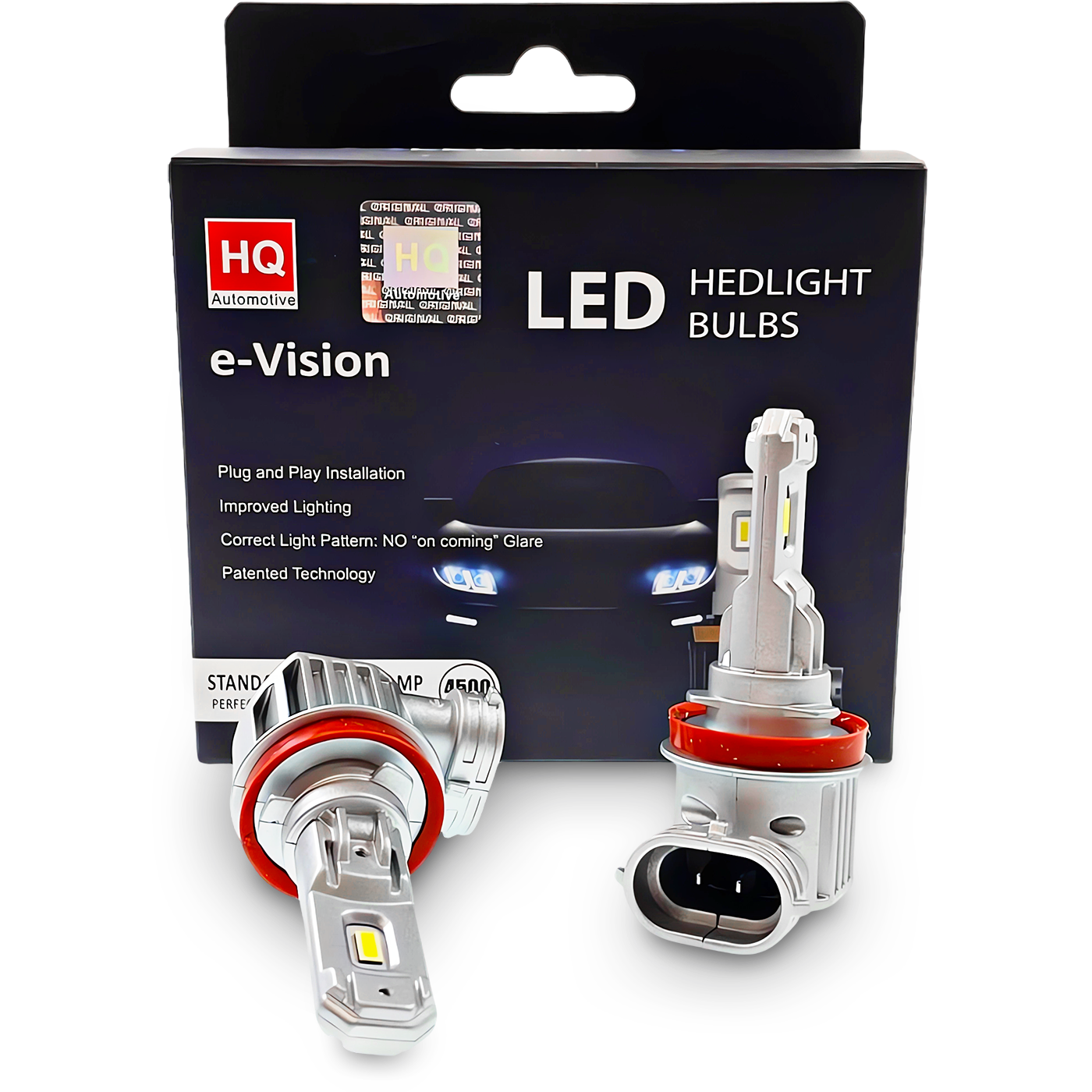 Żarówki H8 H9 H11 LED HQ 12V 24V 6000K Mocne światło żarówka 1:1 Plug&Play