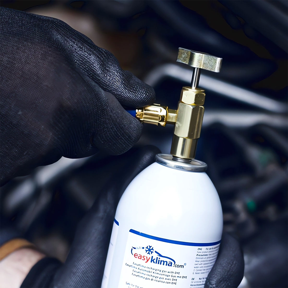Gaz Do Napełniania Klimatyzacji W Aucie R134A + WĄŻ PRZEWÓD + ADAPTER HP/LP