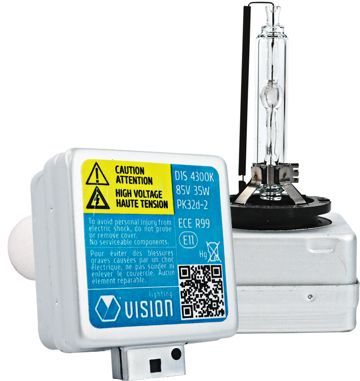 Żarnik D1S Vision 4300K Żarniki Xenon Palnik 35W Homologacja E11