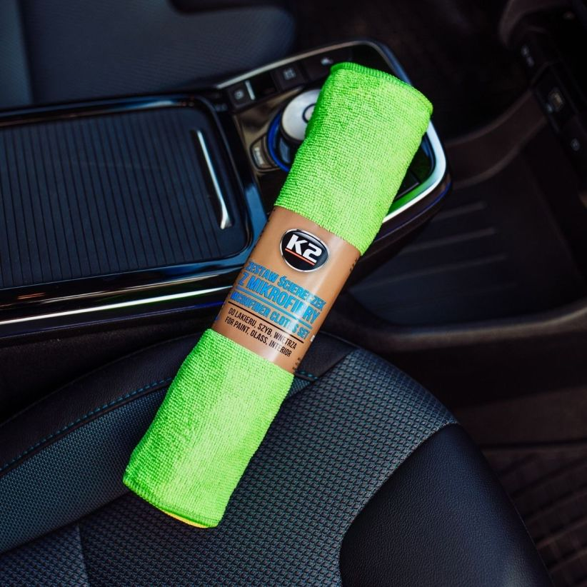 K2 Zestaw Do Usuwania Rys Zarysowań Lakieru Pasta Ultra Cut 4x Mikrofibra