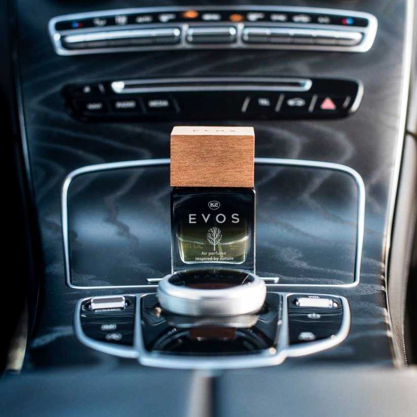 ZESTAW UPOMINKOWY K2 EVOS SAMURAI ZAPACH DO SAMOCHODU PERFUMY TORBA PREZENT