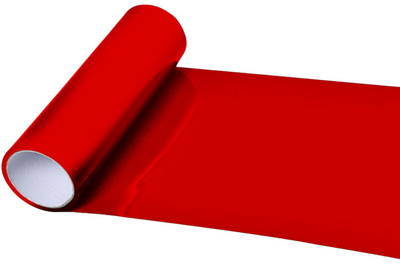 FOLIA DO LAMP ZESTAW CZERWONA 1M