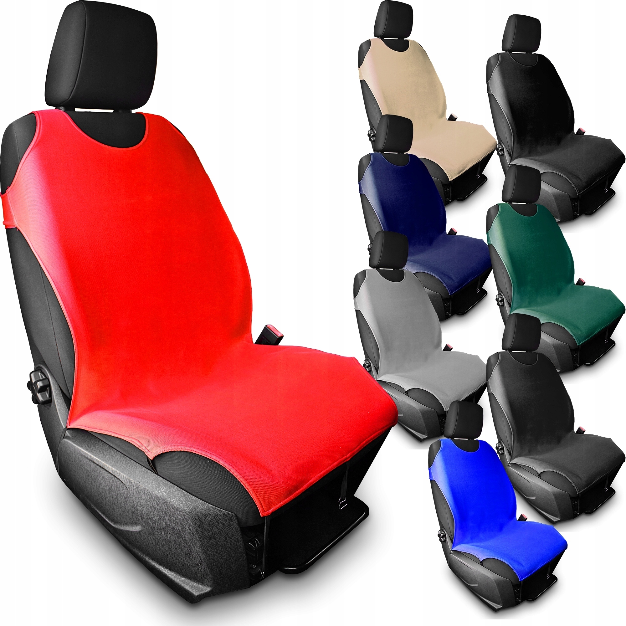 KOSZULKI SAMOCHODOWE - PRZÓD CZARNY