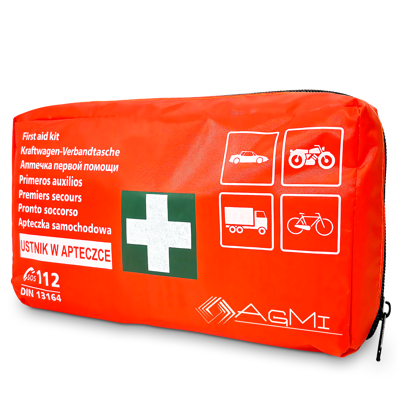 GAŚNICA 1KG APTECZKA DIN13164 TRÓJKĄT KAMIZELKA TORBA DO BAGAŻNIKA