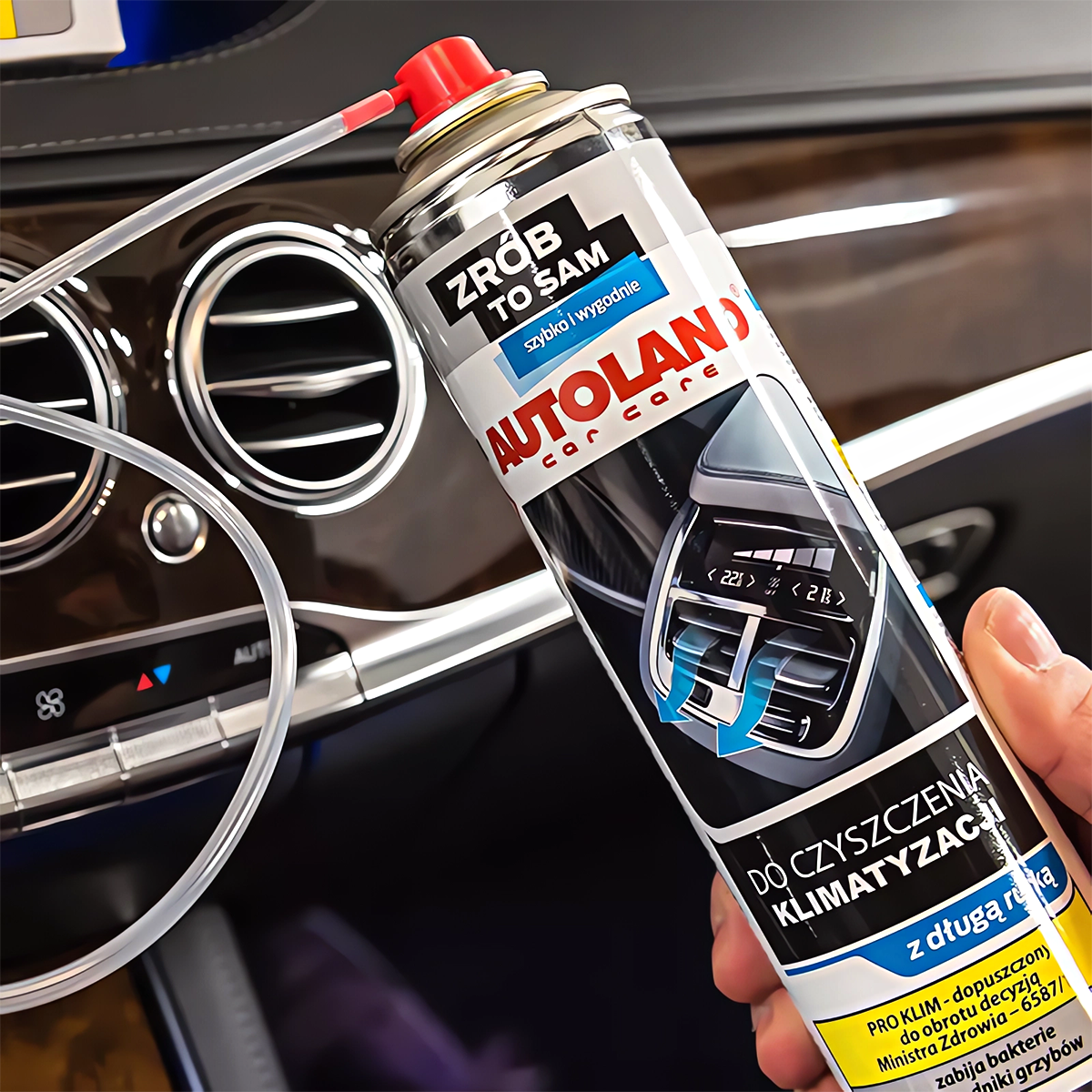 AUTOLAND DO CZYSZCZENIA DEZYNFEKCJI KLIMATYZACJI PROKLIM ODGRZYBIACZ FRESH