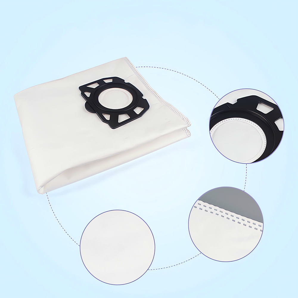 10X WORKI DO ODKURZACZA KARCHER WD4 WD5 WD6 FILTR HEPA PREMIUM MV4 MV5 M6