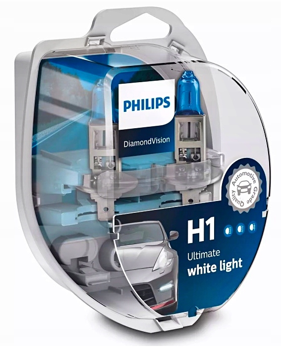 ŻARÓWKI PHILIPS H1 DIAMOND VISION 5000K