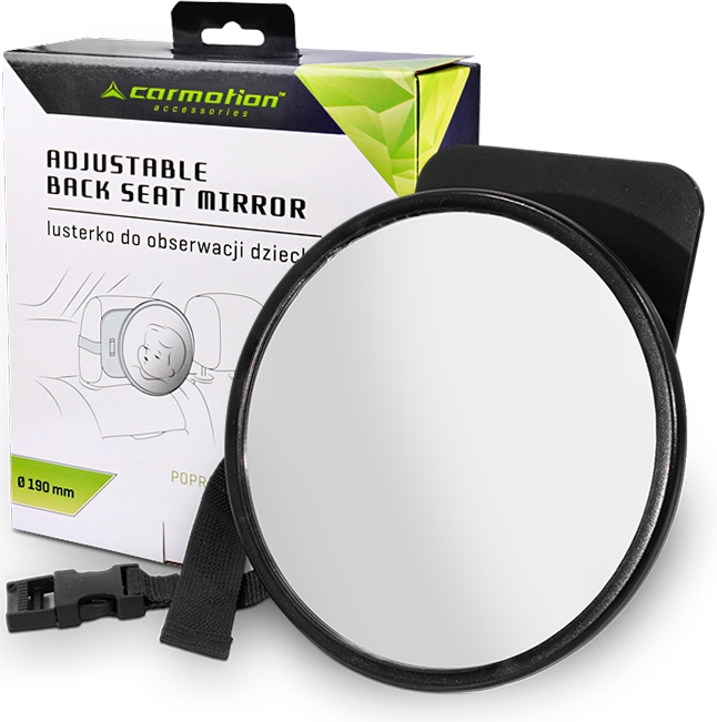 LUSTERKO DO OBSERWACJI DZIECKA W AUCIE PODRÓŻY 360