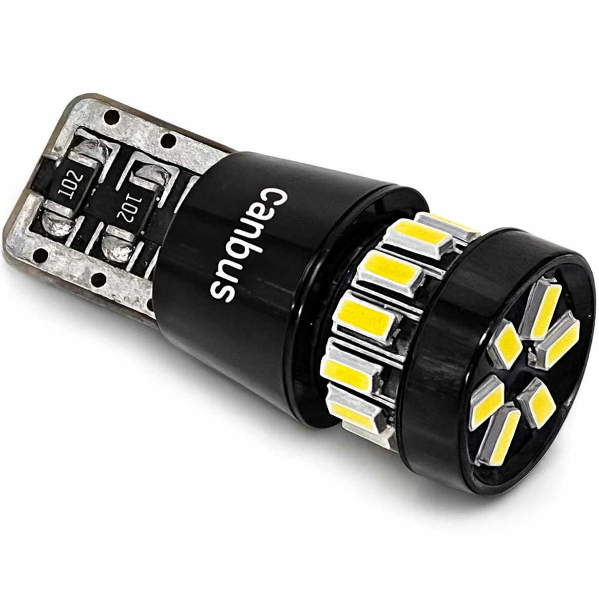 2X ŻARÓWKI W5W 18 LED SMD CANBUS T10 POSTOJÓWKA MOCNE BIAŁE ŚWIATŁO