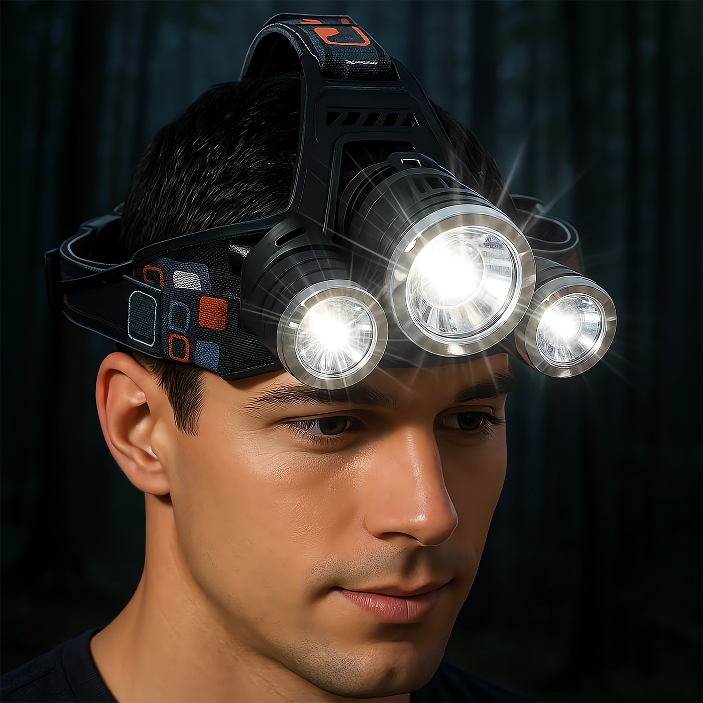 LATARKA CZOŁOWA 3 LED CREE XM-L T16