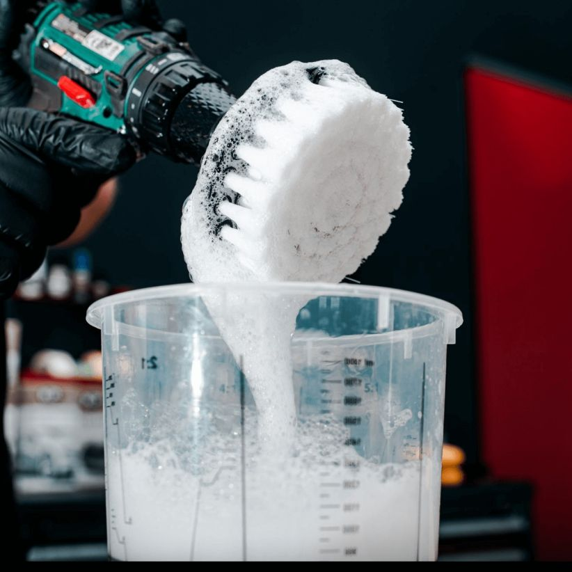 K2 Brill Szczotka Na Wkrętarkę Do Czyszczenia Auta Wnętrza Detailingu