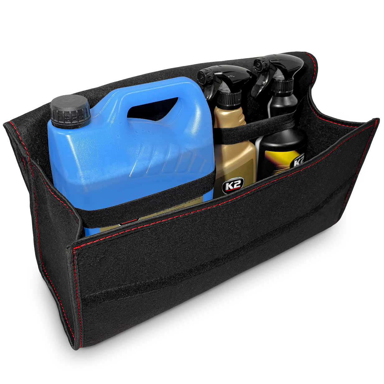 2X DUŻA TORBA DO BAGAŻNIKA SAMOCHODU KUFER ORGANIZER ETUI RZEPY UCHWYTY