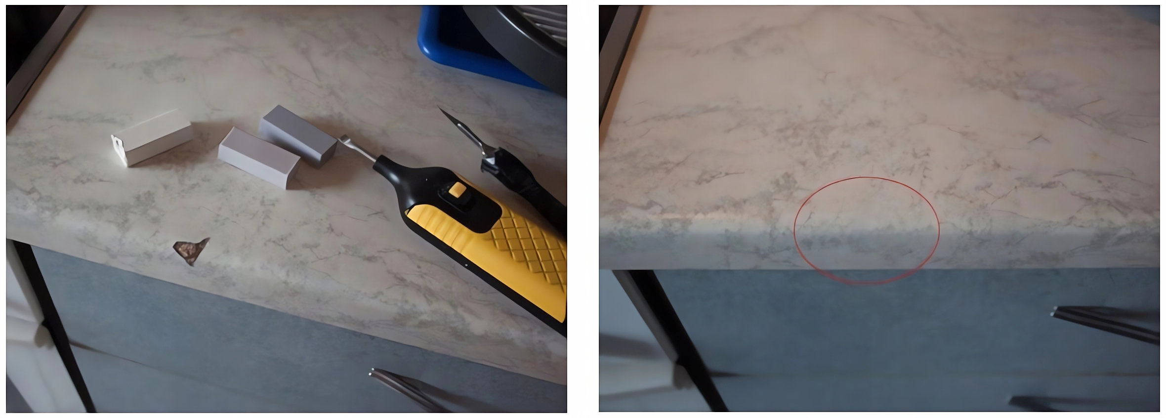 Zestaw do naprawy paneli mebli drewna WOSK NAPRAWCZY RETUSZERSKI