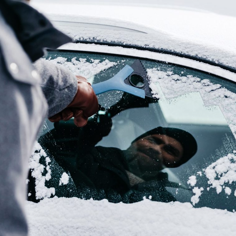 Skrobaczka Do Szyb Ściągaczka Pary Odmrażacz K2 Szczotka Do Śniegu