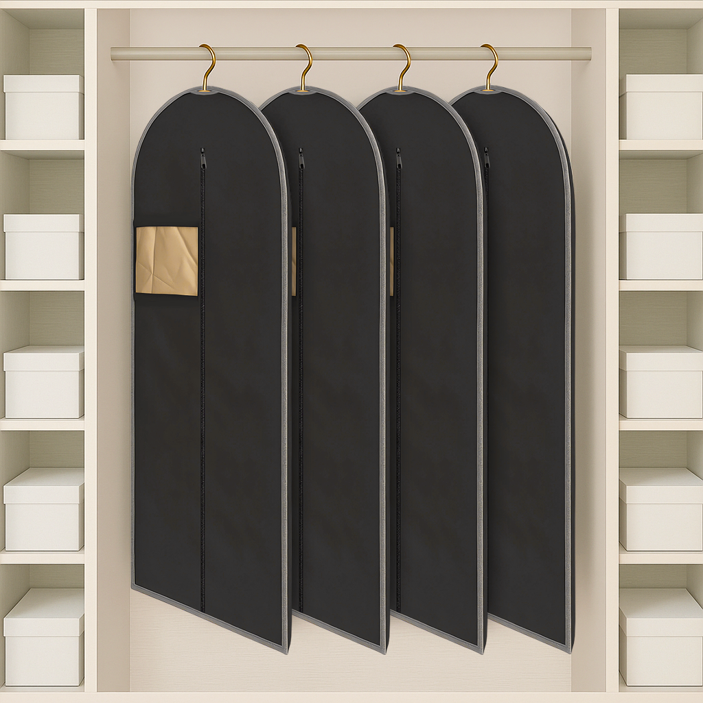 5X MOCNY POKROWIEC NA ODZIEŻ UBRANIA GARNITUR KURTKĘ KOSZULĘ PŁASZCZ