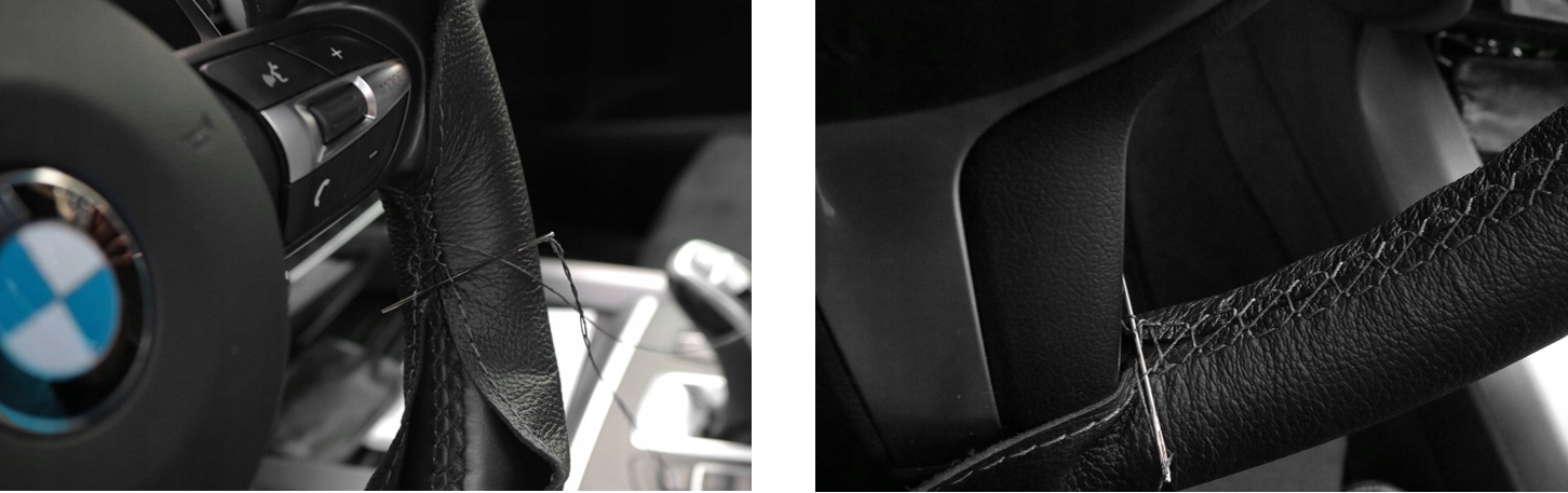 POKROWIEC NA KIEROWNICE NAKŁADKA SKÓRA DO OBSZYCIA