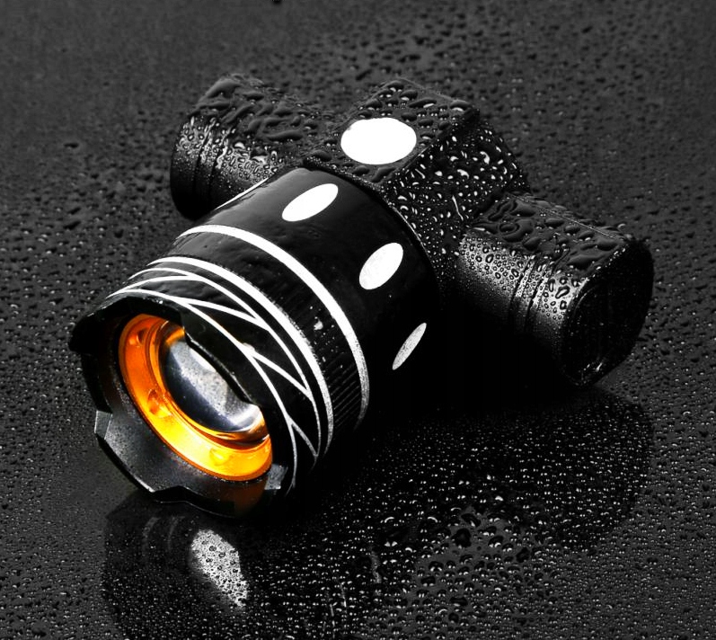 LAMPKA ROWEROWA T6 USB + TYŁ