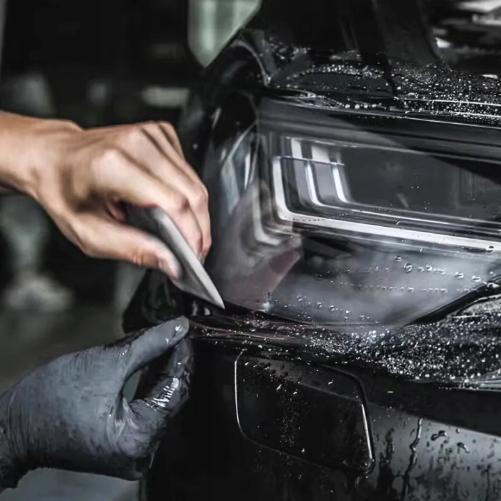 FOLIA DO LAMP ZESTAW TRANSPARENTNY 2M